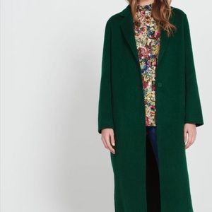 Green Wool Sandro jacket